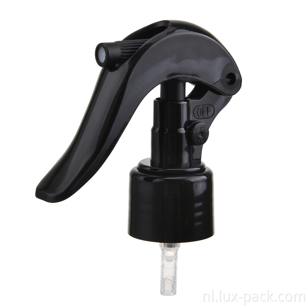 28/410 Groothandel Black Trigger Sprayer Plastic Landbouw in voorraad Fine Mist Spray Pump